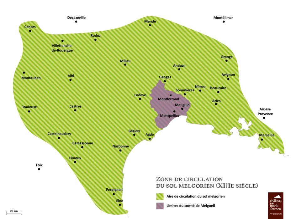 Zone de Circulation du sol Melgorien XIIIe sicle