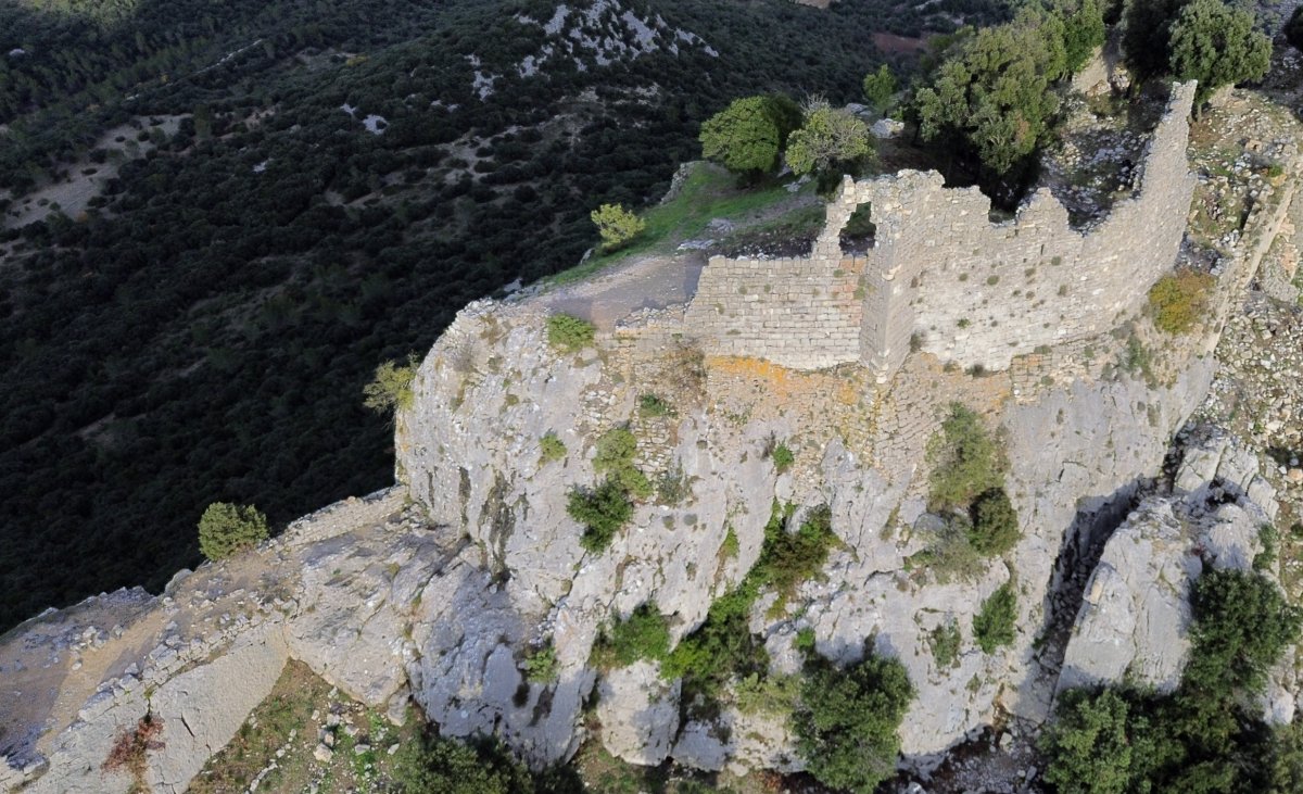La zone ouest du Vieux Montferrand, emplacement pr�sum� du donjon m�di�val. Photo : Christophe Colrat