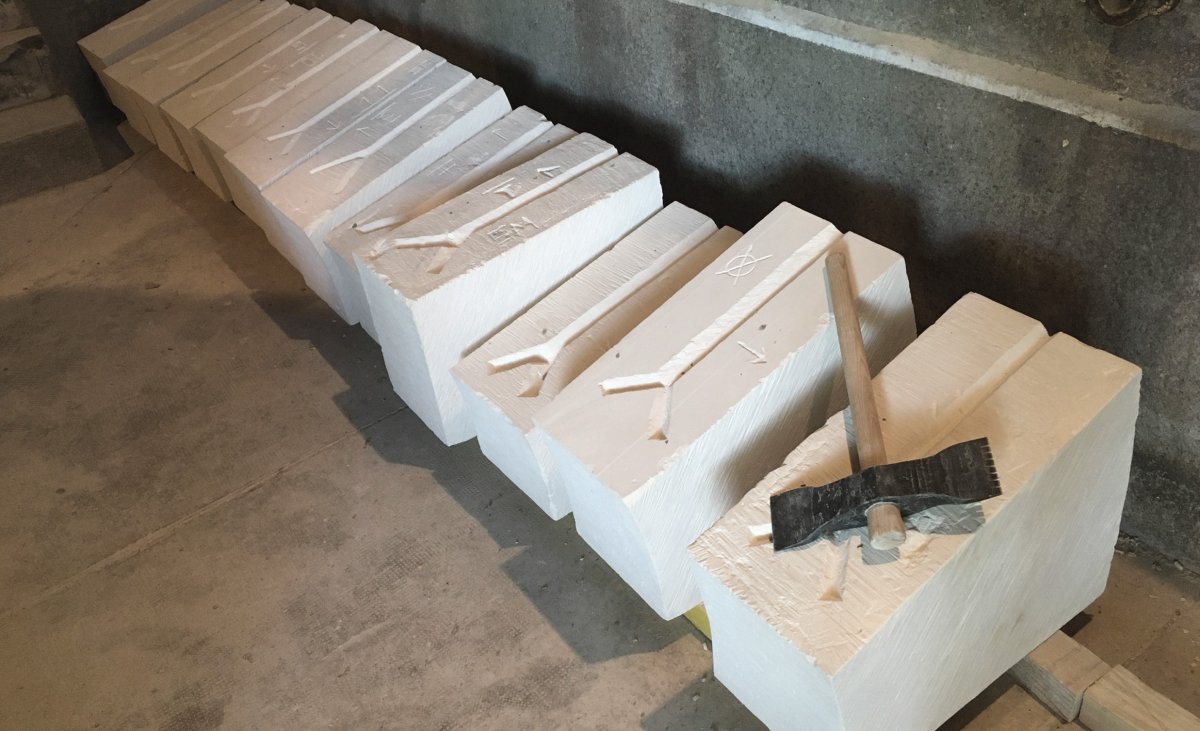 Arc - pierres taills