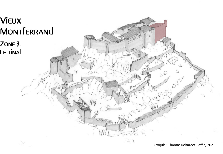 Localisation du tinal (zone 3)