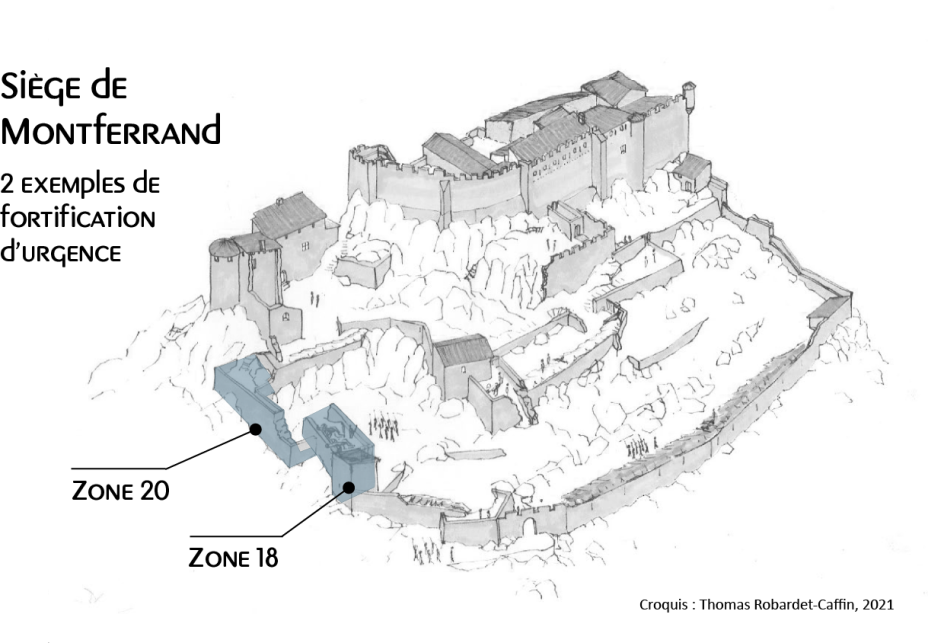 1622 : exemples de fortifications d'urgence