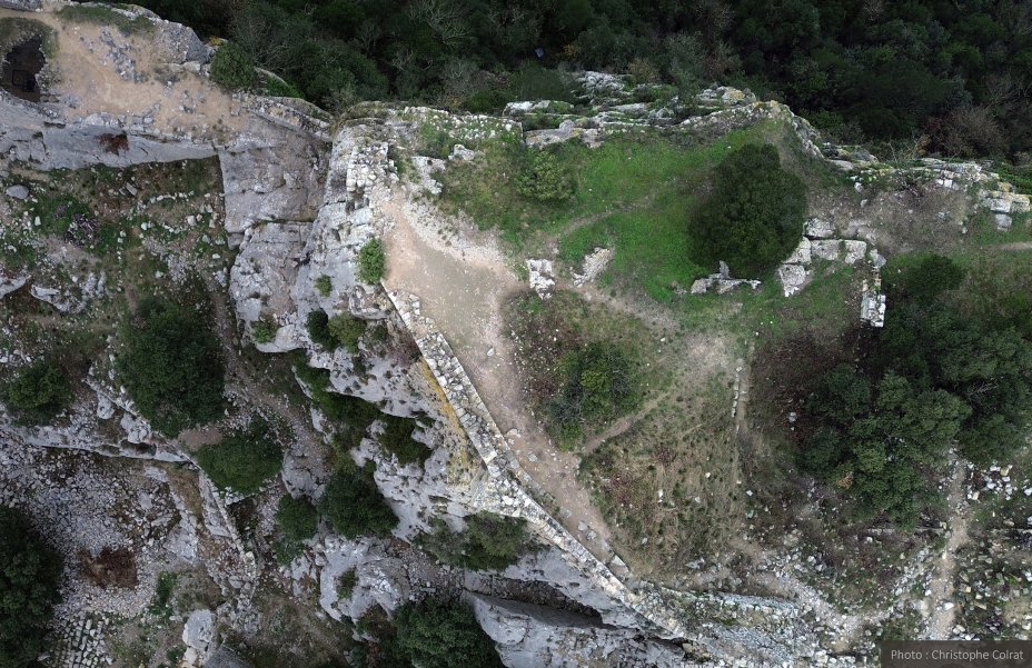 Vue a�rienne de la zone ouest du Vieux Montferrand. Photo : Christophe Colrat