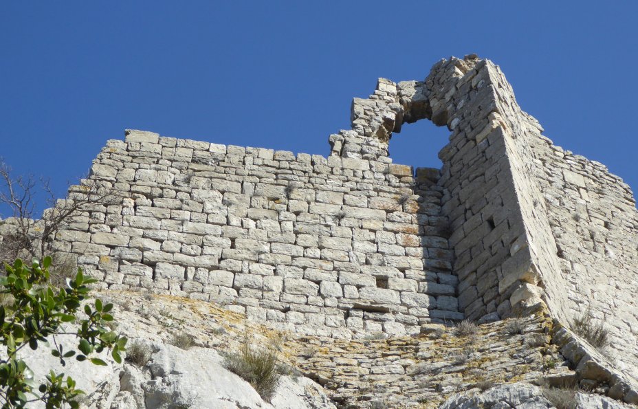 D�tail du mur. Photo : Thomas Robardet-Caffin