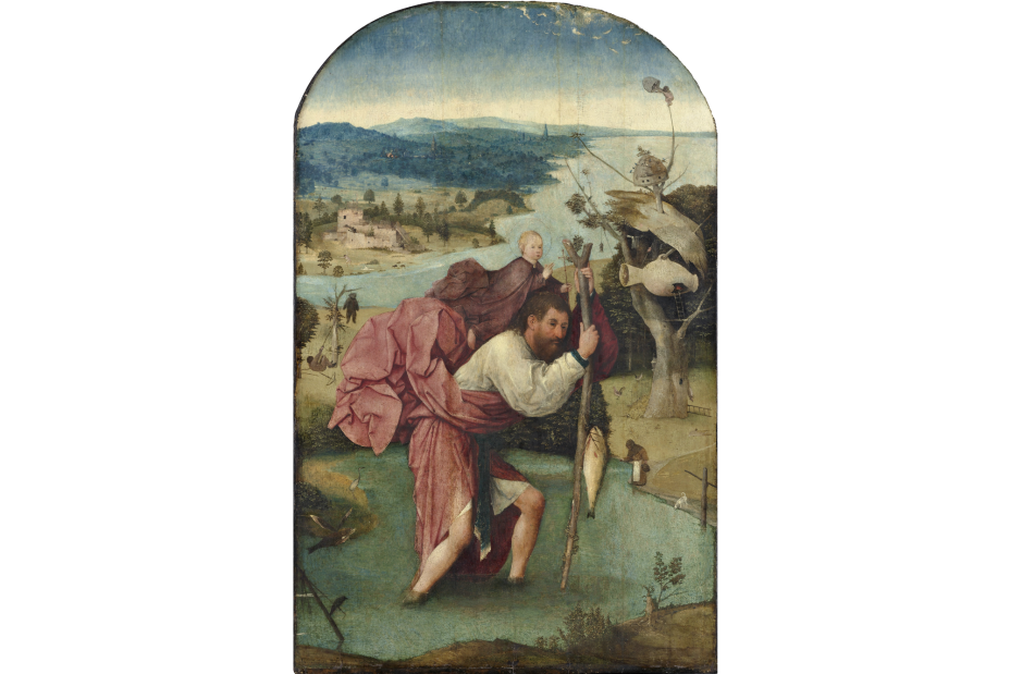 J�r�me Bosch, Saint Christophe portant l'Enfant J�sus (ca 1500)