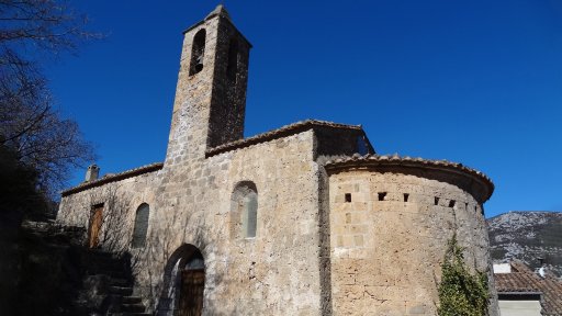 �glise Notre-Dame de P�gairolles-de-Bu�ges. Photo : Christophe Colrat